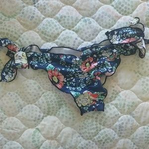 Floral bikini bottom
